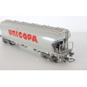 JOUEF UN WAGONS TREMIE A BOGIES GRIS UNICOPA SANS BOITE HO