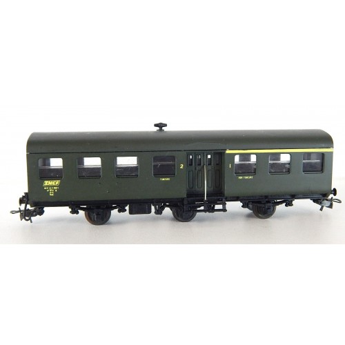 RMA CPMR VOITURE 3 ESSIEUX 1 et 2 CL CL SNCF EN BON ETAT SANS BOITE HO
