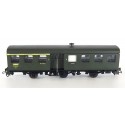 RMA CPMR VOITURE 3 ESSIEUX 1 et 2 CL CL SNCF EN BON ETAT SANS BOITE HO