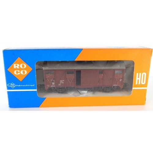 4331 ROCO WAGON COUVERT A ESSIEUX DR ETAT NEUF EN BOITE