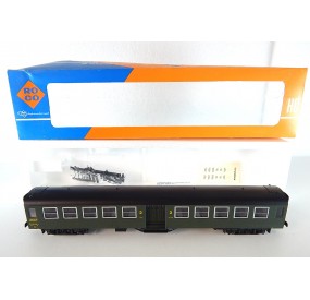 44222 ROCO VOITURE BRUHA VERTE TOIT NOIR SNCF NEUVE EN BOITE HO
