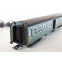 44222 ROCO VOITURE BRUHA VERTE TOIT NOIR SNCF NEUVE EN BOITE HO