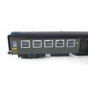44222 ROCO VOITURE BRUHA VERTE TOIT NOIR SNCF NEUVE EN BOITE HO