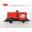 JOUEF 6305 WAGON CITERNE ESSO ROUGE A ESSIEUXHO EN BOITE ROUGE