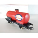 JOUEF 6305 WAGON CITERNE ESSO ROUGE A ESSIEUXHO EN BOITE ROUGE