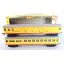 FLEISCHMANN LOT DE 2 VOITURES UNION PACIFIC ETAT NEUVE EN BOITE HO REF 1422 + 1421
