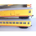 FLEISCHMANN LOT DE 2 VOITURES UNION PACIFIC ETAT NEUVE EN BOITE HO REF 1422 + 1421