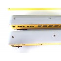 FLEISCHMANN LOT DE 2 VOITURES UNION PACIFIC ETAT NEUVE EN BOITE HO REF 1422 + 1421