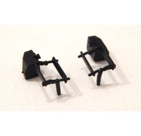 ref 17516 JOUEF 2 MARCHES PIEDS DE LOCOMOTIVE BB 27 JOUEF HO