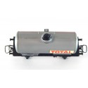 REF 6308 JOUEF UN WAGON CITERNE TOTAL GRISE A ESSIEUX HO EN BOITE ROUGE