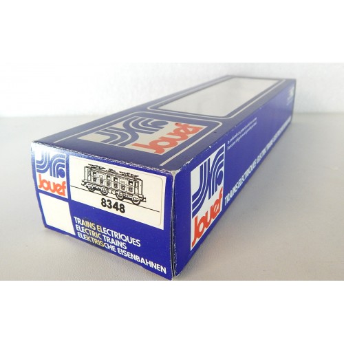 REF 8348 JOUEF BOITE VIDE BLEU DE LOCOMOTIVE BB 27 HO