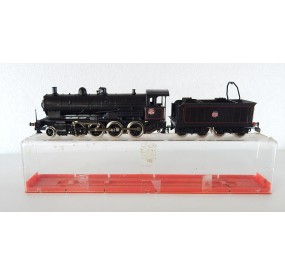 JOUEF LOCOMOTIVE 140 C 231 MANTES NOIR LISERET ROUGE EN BOITE CRISTAL HO