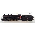 JOUEF LOCOMOTIVE 140 C 231 MANTES NOIR LISERET ROUGE EN BOITE CRISTAL HO