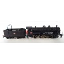 JOUEF LOCOMOTIVE 140 C 231 MANTES NOIR LISERET ROUGE EN BOITE CRISTAL HO