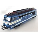 Réf 8539 JOUEF LOCOMOTIVE DIESEL BB 67407 ECLAIRAGE LED EN BOITE ROUGE HO