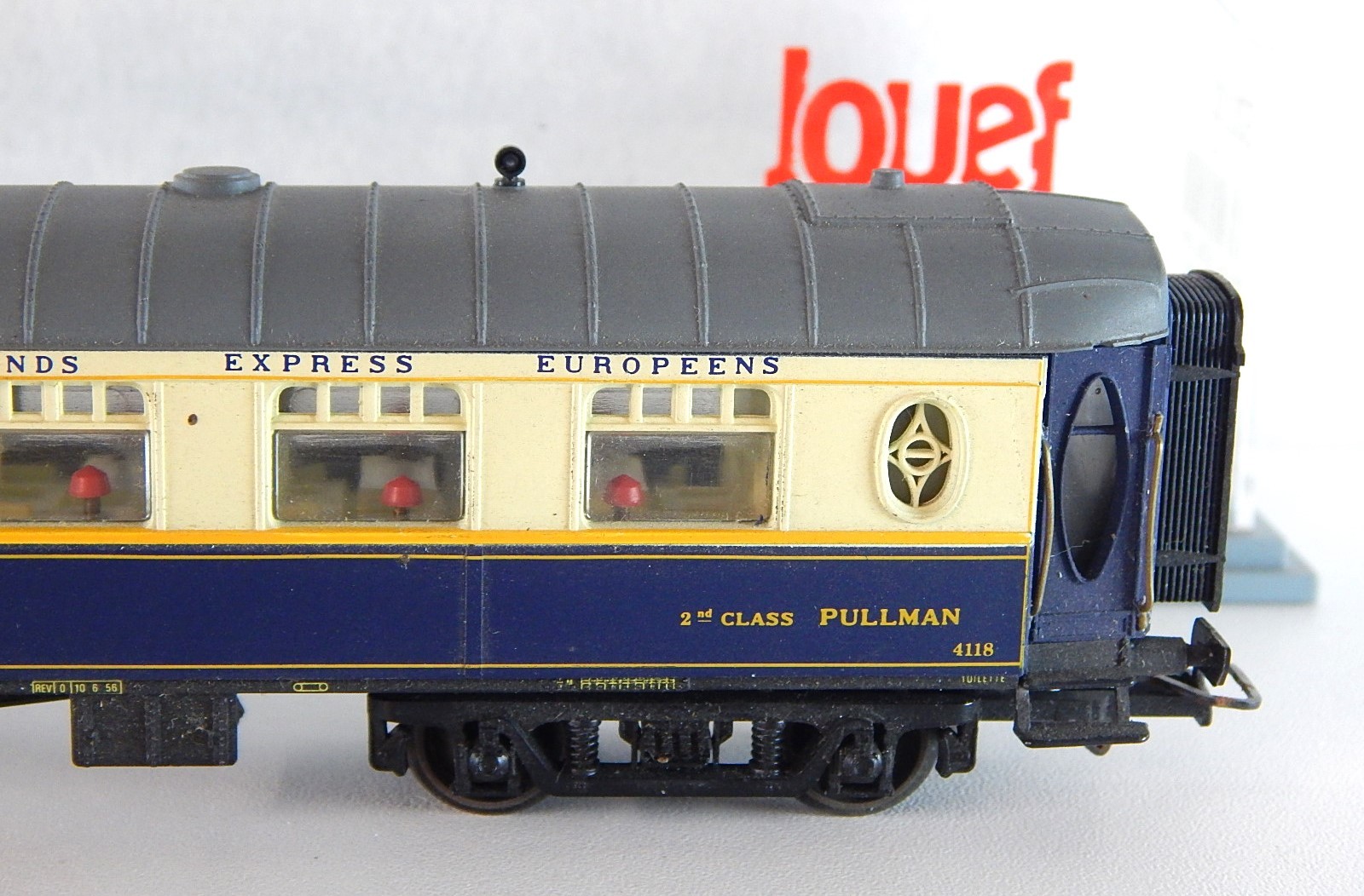 JOUEF VOITURE CIWL 2CL PULLMANN 4118 EN BOITE CRISTAL REF 530100