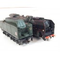 JOUE LOCOMOTIVE 141 P 102 SNCF VENISSIEUX TENDER 36 P + KIT MOTEUR EN BOITE ROUGE