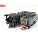 JOUE LOCOMOTIVE 141 P 102 SNCF VENISSIEUX TENDER 36 P + KIT MOTEUR EN BOITE ROUGE