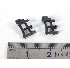 ROCO SAV 2 MARCHES PIEDS POUR LOCOMOTIVE CROCODILE 43538 HO