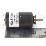 Réf 17580 - MOTEUR ROND MASHIMA 12 V. SIMPLE AXE ETAT NEUF HO 1/87