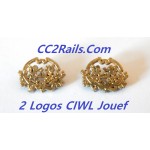 REF 17582 - JOUEF DEUX LOGOS LATERAL MODELISTE DE VOITURE CIWL HO