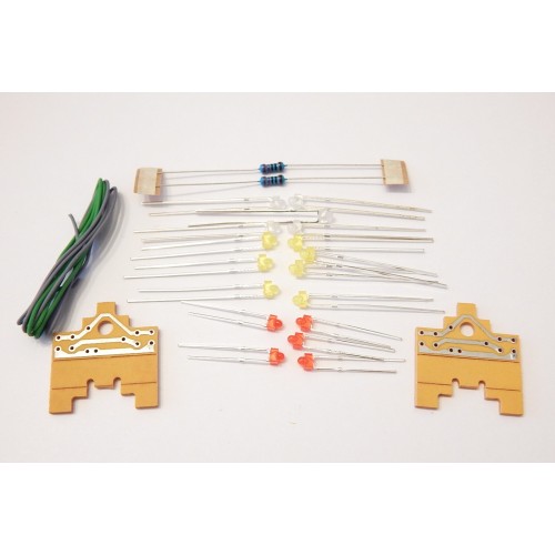 R 17590 JOUEF CHAMPAGNOLE KIT ECLAIRAGE LEDS DE LOCOMOTIVE BB 26000 HO