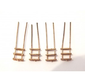 REF 17591 JOUEF KIT 4 MARCHE PIEDS EN LAITON HO