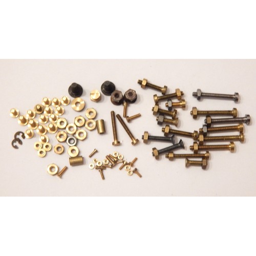 R 17594 BOITE D'ECROUS VIS RONDELLES DIFERENTE DIMANSIONS HO