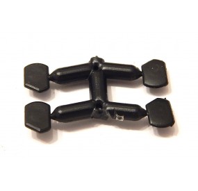 R 17598 JEUX DE 4 TAMPONS DESTINATION INCONNUE HO