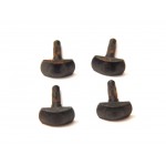 R 17599 JEUX DE 4 TAMPONS EN METAL DESTINATION INCONNUE HO