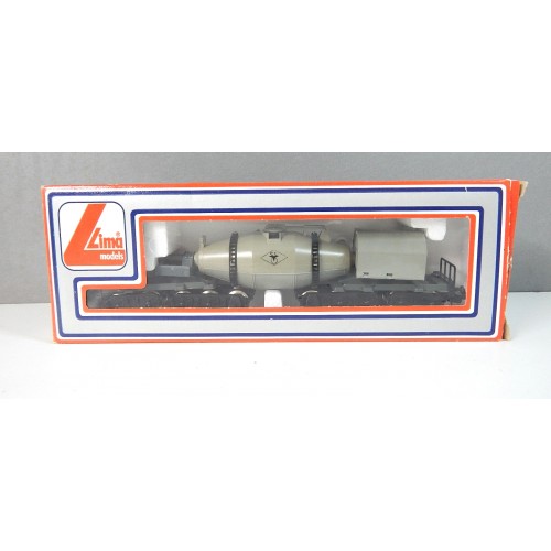 LIMA WAGON TRANSPORT DE FONTE EN FUSION ETAT NEUF EN BOITE REF 309052