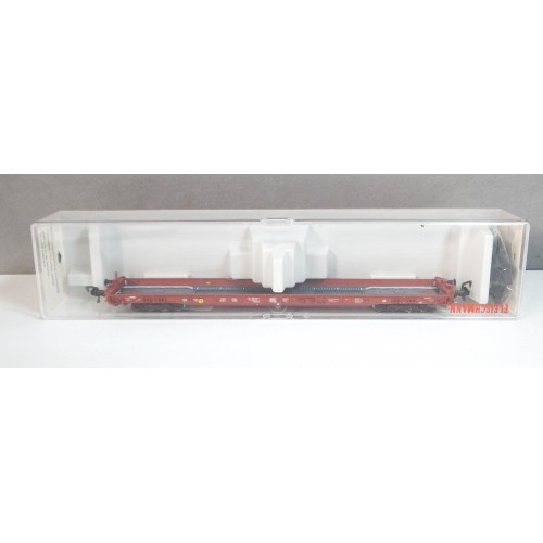 5270 FLEISCHMANN WAGON SURBAISSE EN BOITE CRISTALE HO