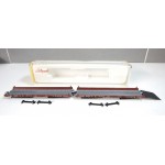 R 200 00 - LILIPUT HO WAGON PLAT DOUBLE EN BOITE CRISTALE HO