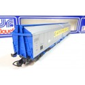 JOUEF WAGON COUVERT LONG A BOGIE CARGO WAGON HO EN BOITE REF 6734