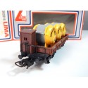 302816 LIMA WAGON A GUERITE TROIS CITERNE BIERE HO EN BOITE