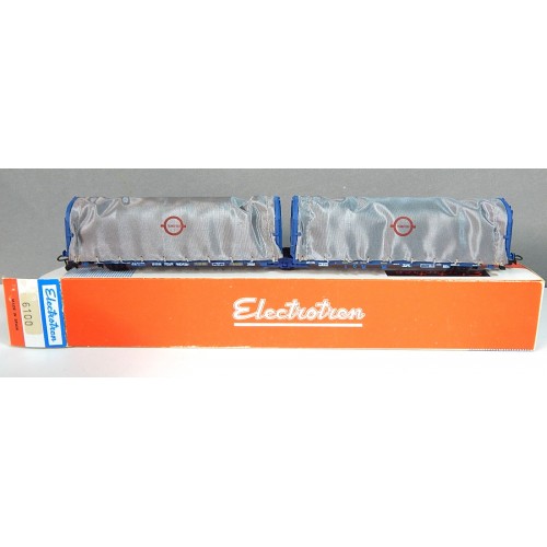 6100 ELECTROTREN WAGONS DOUBLE BACHER TRANSFESA NEUF EN BOITE HO