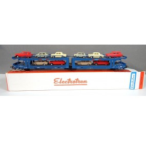 6002 ELECTROTREN WAGONS TYPE STVA AVEC VOITURES ETAT NEUF EN BOITE HO