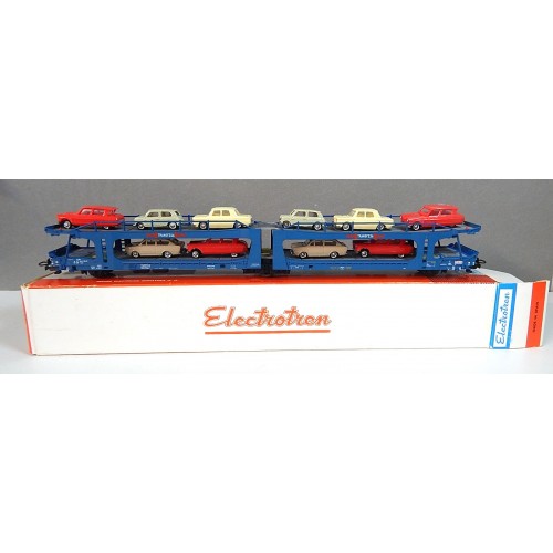 6002 ELECTROTREN WAGONS TYPE STVA AVEC VOITURES ETAT NEUF EN BOITE HO
