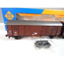 REF 4328 ROCO DEUX WAGON COUVERT ARTICULER EN BOITE HO