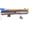 REF 4328 ROCO DEUX WAGON COUVERT ARTICULER EN BOITE HO