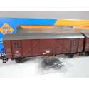 REF 4328 ROCO DEUX WAGON COUVERT ARTICULER EN BOITE HO
