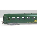JOUEF VOITURE UIC COUCHETTE 2 CL VERTE SNCF B9 C9 X SANS BOITE HO
