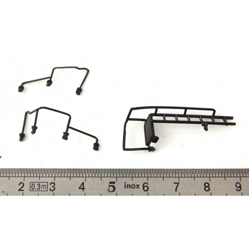Réf 15389 JOUEF DETAILS DE TENDER 38 A ECHELLE RAMBARDE HO