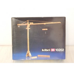 Réf 10202 KIBRI MAQUETTE GRUE DE TRAVAUX A MONTER HO NEUF EN BOITE