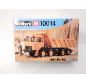 Réf 10014 KIBRI MAQUETTE CAMION BENNE H0 NEUF EN BOITE