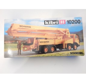 Réf 10200 KIBRI MAQUETTE CAMION GRUE SCHWING H0 NEUF EN BOITE