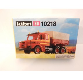 Réf 10218 KIBRI MAQUETTE CAMION SCANIA T 142 E BACHE HO H0 NEUF EN BOITE