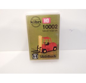 Réf 10002 KIBRI MAQUETTE MANITOU CHARIOT ELEVATEUR HO H0 NEUF EN BOITE