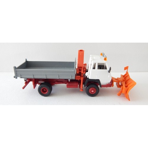 17683 KIBRI MAQUETTE CAMION CHASSE NEIGE HO