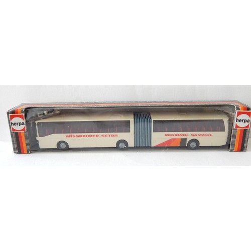 832 461 HERPA HO 1/87 BUS DOUBLE ACCORDEON EN BOITE